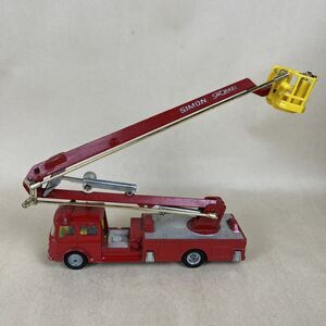Vintage Corgi 1127 Major Toys Simon Snorkel‎ Fire Engine Diecast Collectable Toy